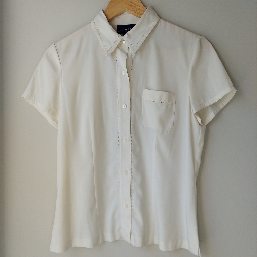 Vintage Charter Club Button Down Blouse